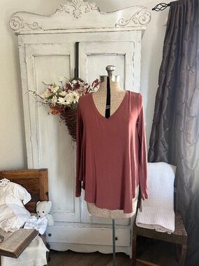 Lululemon Burnt Orange Tunic Top Size 2